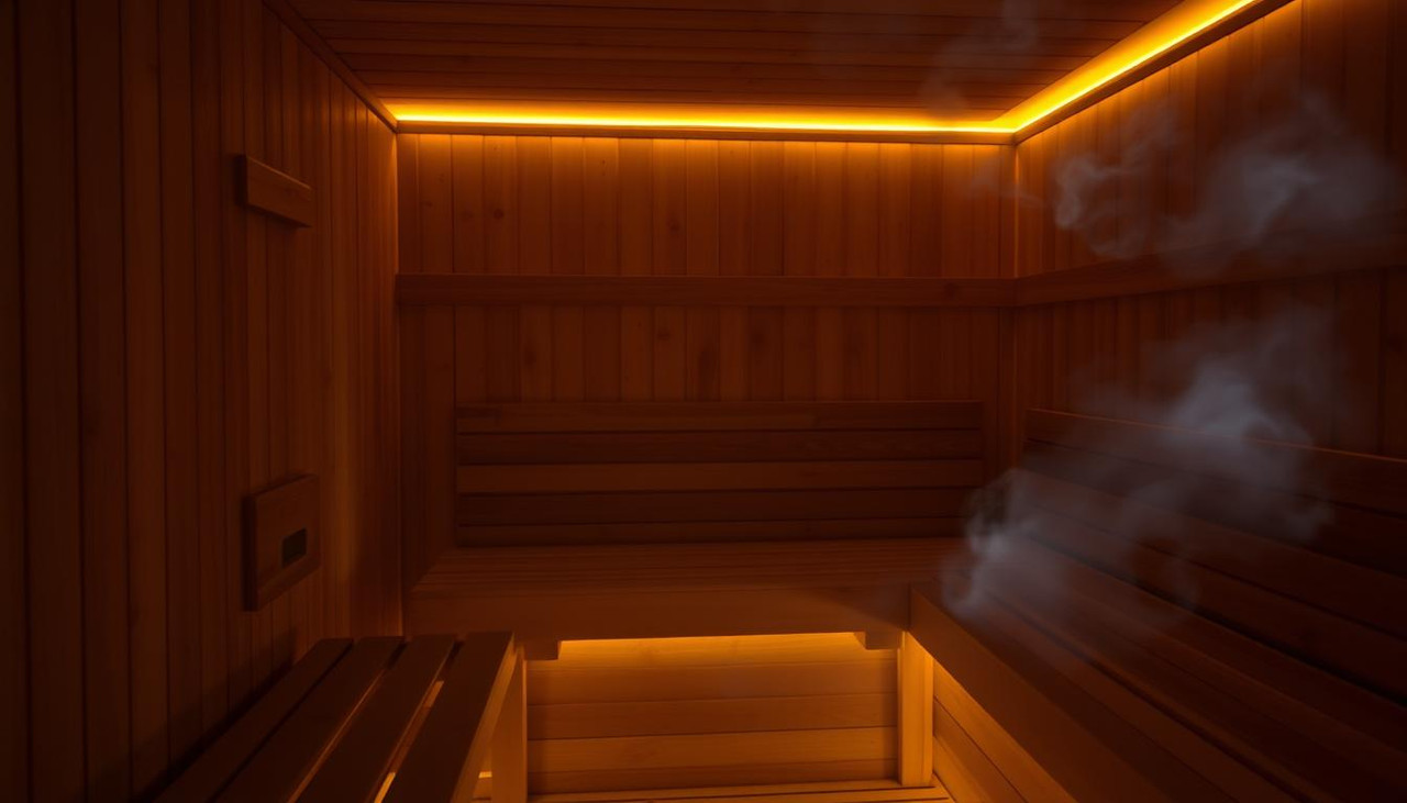 Преимущества оптоволоконного освещения для парной: комфорт и стиль