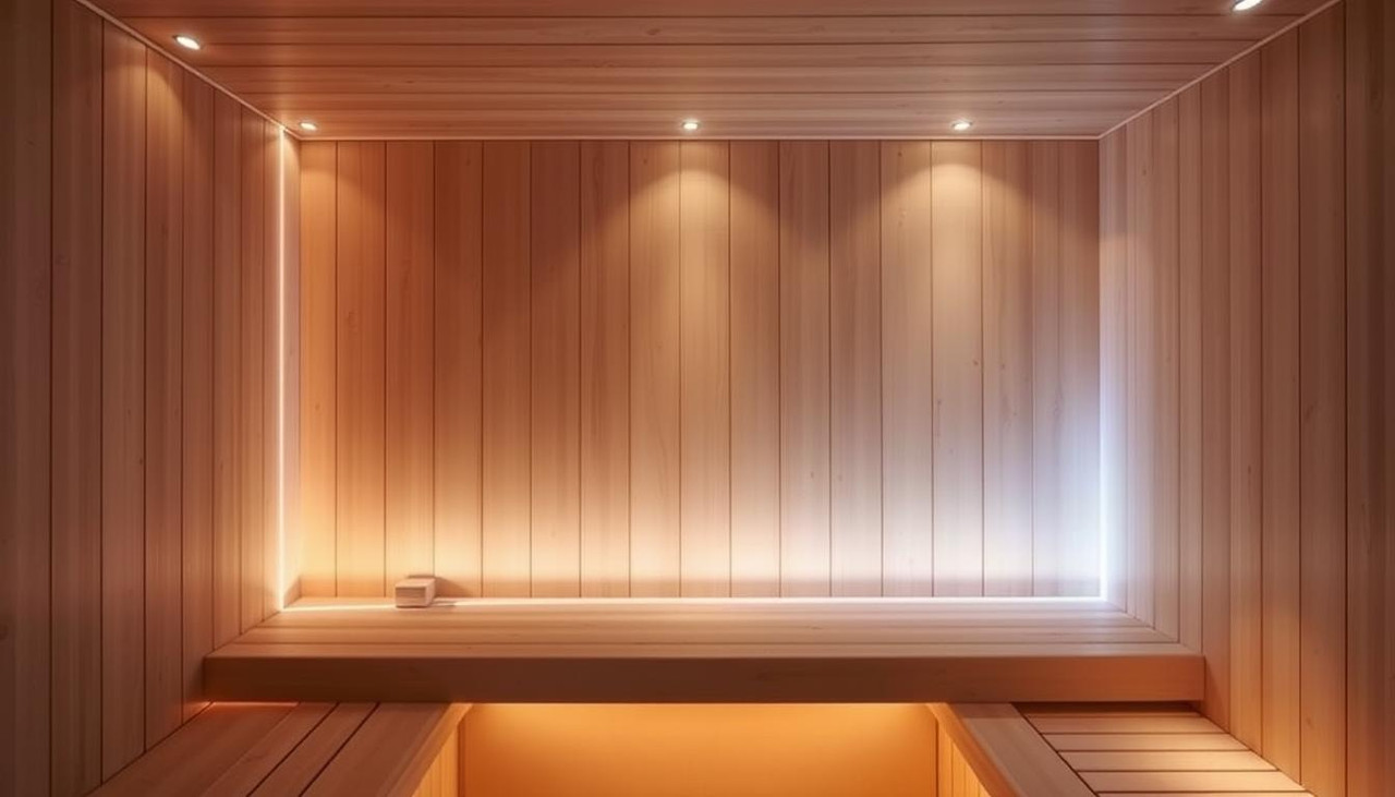 Преимущества оптоволоконного освещения для парной: комфорт и стиль